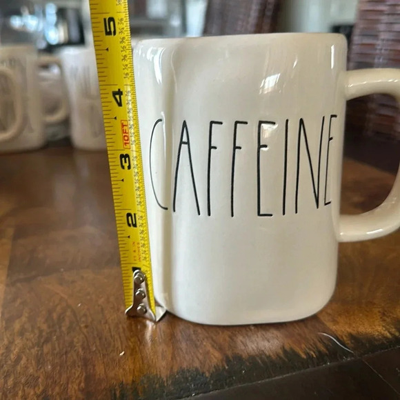 Rae Dunn “CAFFEINE” coffee mug - Picture 4 of 6